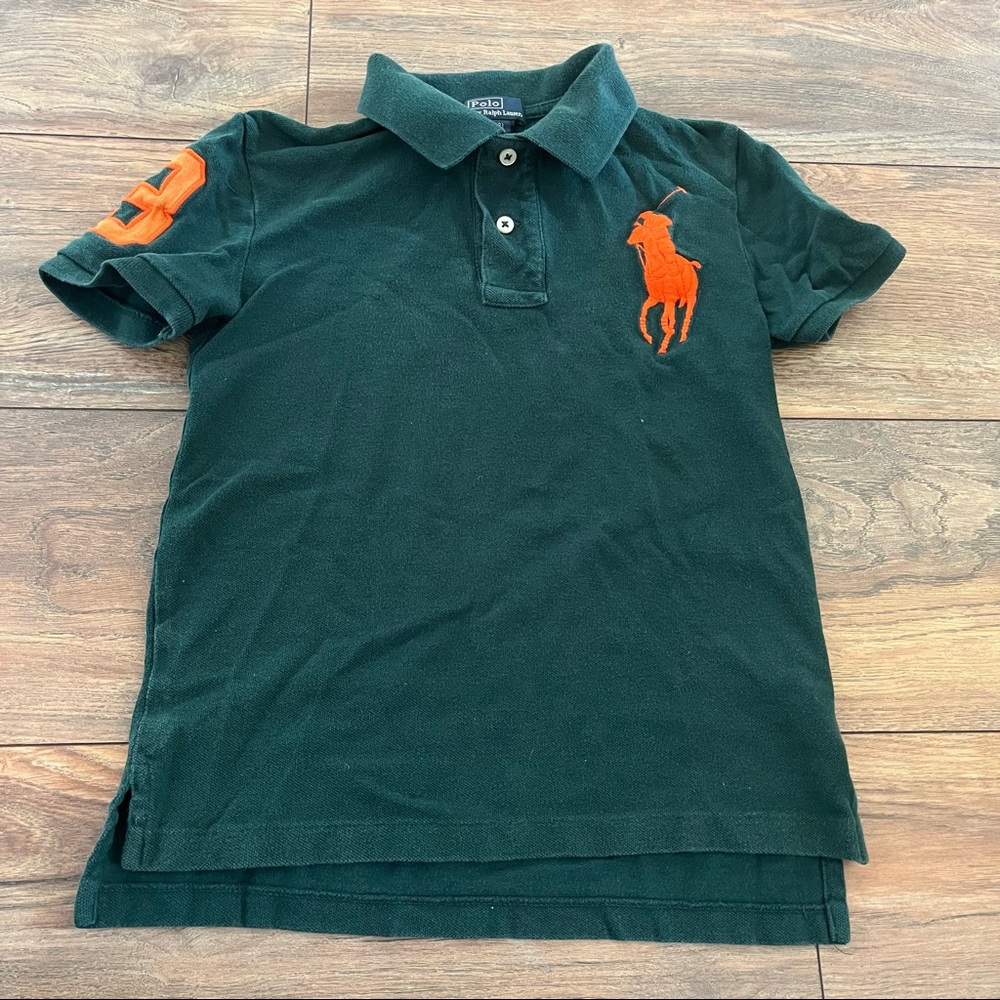 {preloved} Boy’s Green Polo by Ralph Lauren Kids Polo